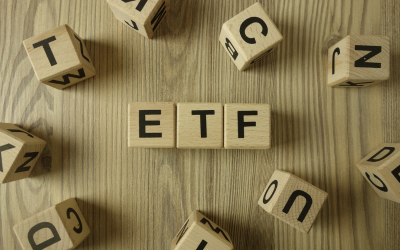 ETF-Buchstabenwürfel