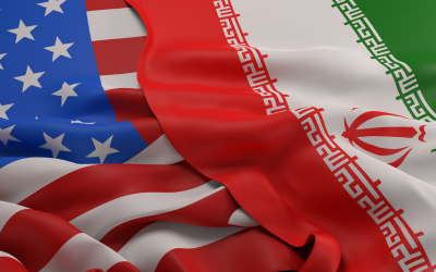 Fahne-USA-Iran